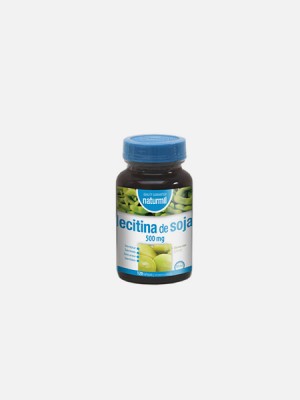 Lecitina de soja 1200 mg - 90 cápsulas - Naturmil
